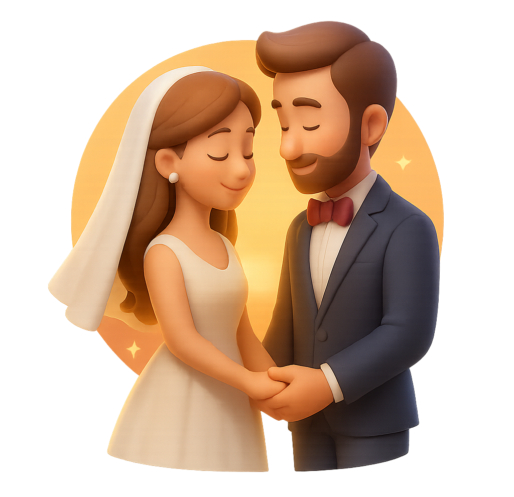 couple getting married