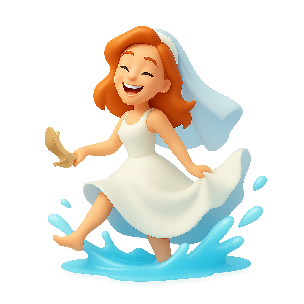 trash the dress icon graphic