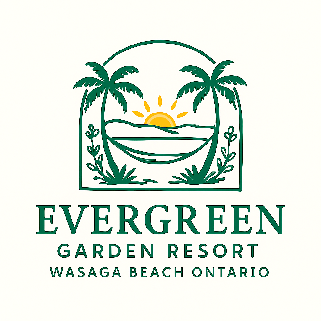 evergreen resort wasaga beach logo
