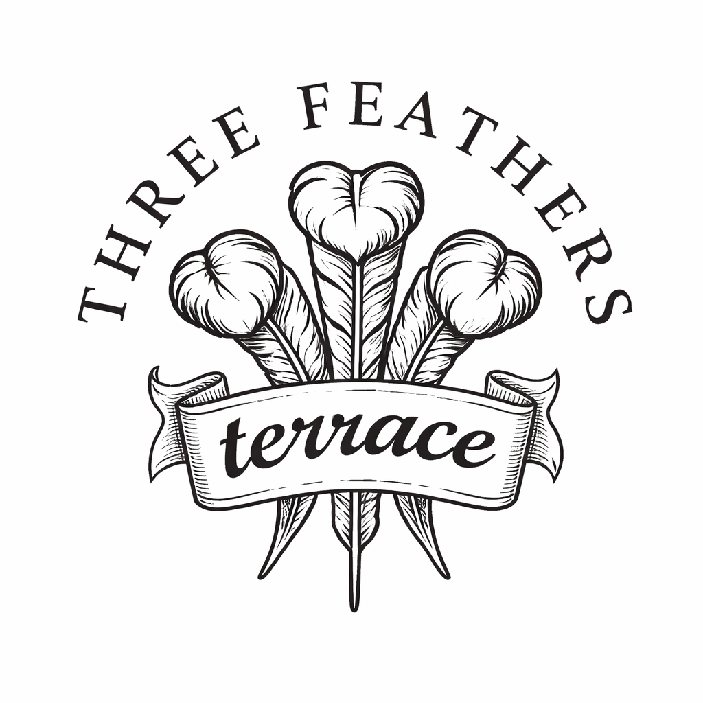 three feathers logo