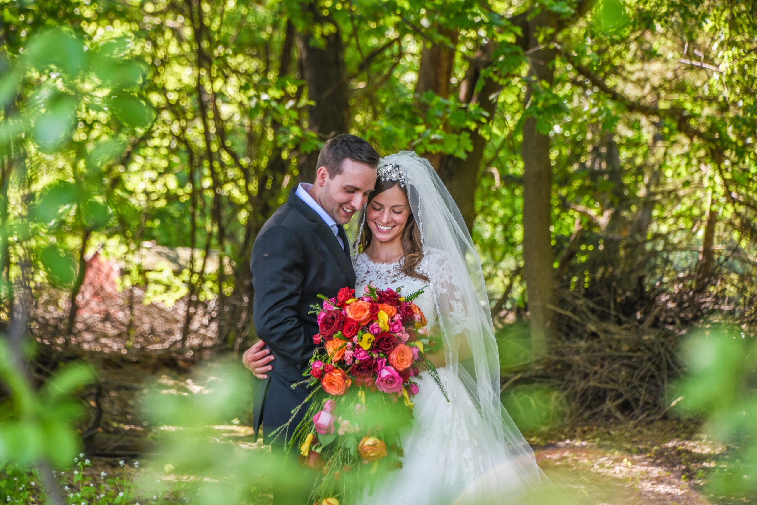 man and woman getting married