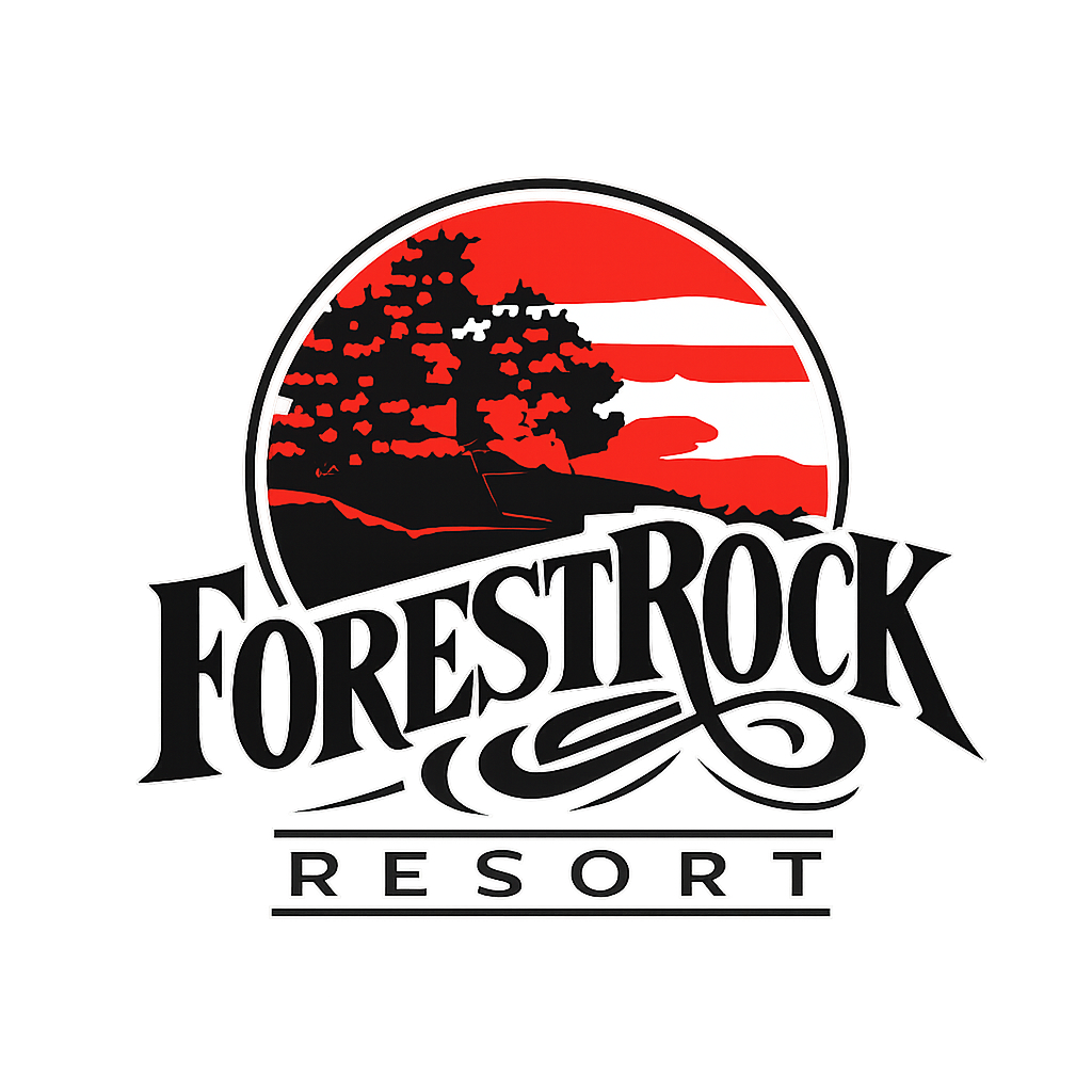 forest rock resort logo