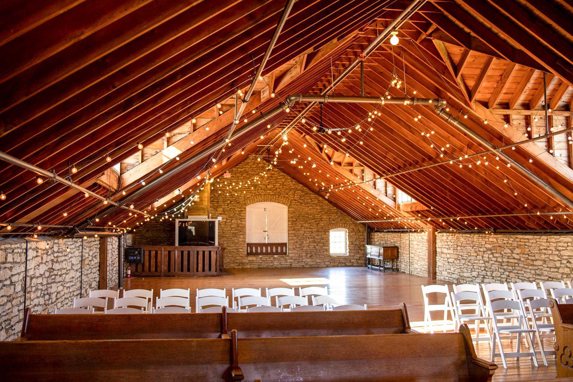 indoor wedding hall