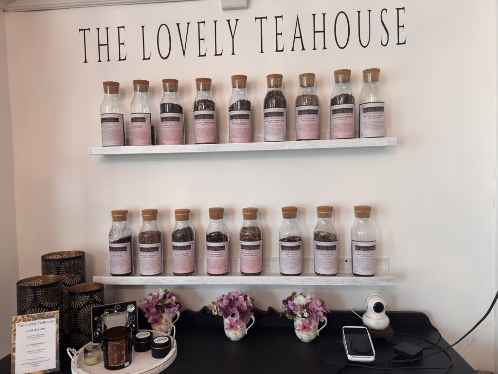 Lovely Teahouse Shop Display