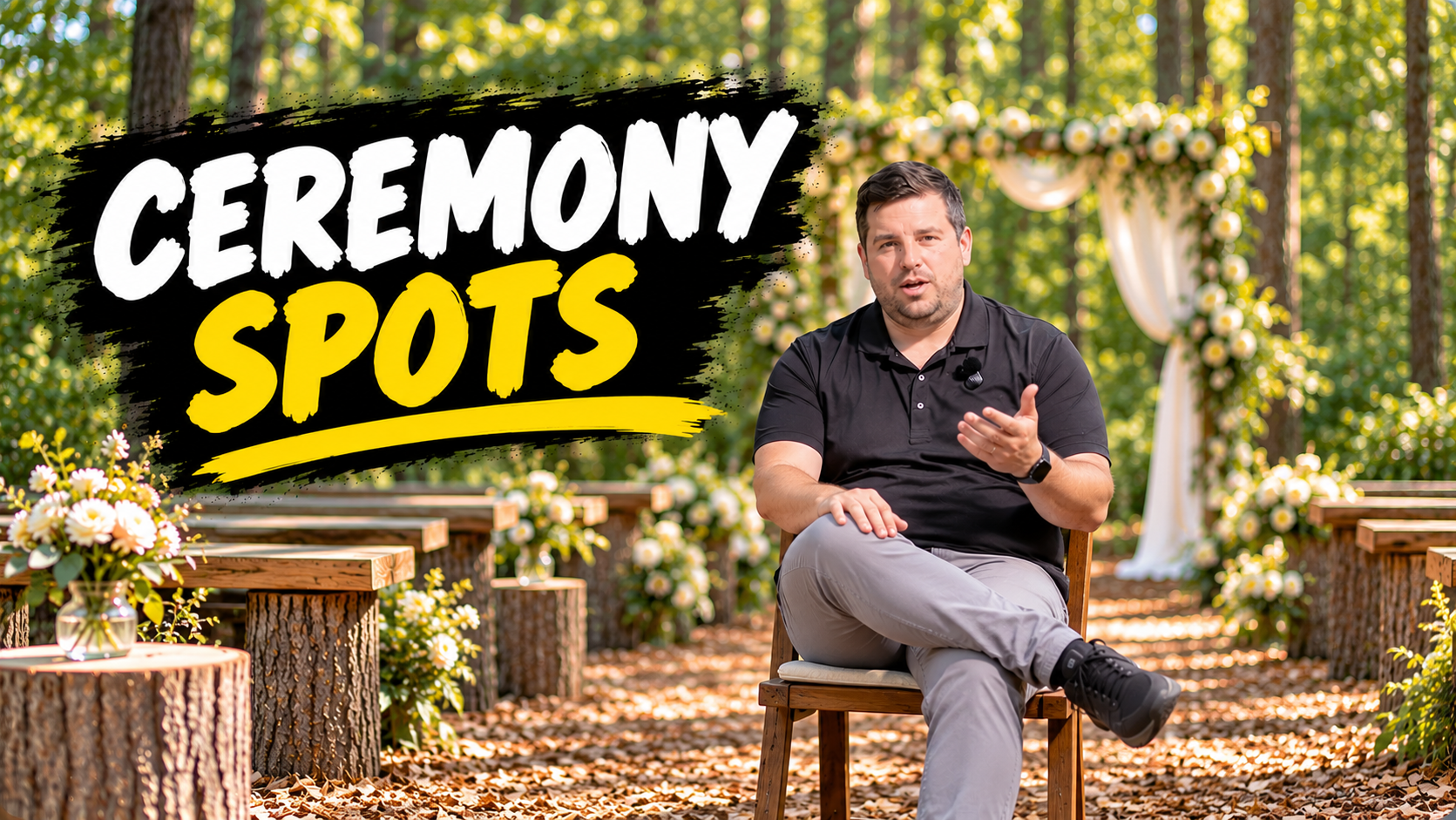 Thumbnail for Northbrook Farm's FAQ video covering where couples can have their ceremony on the property.