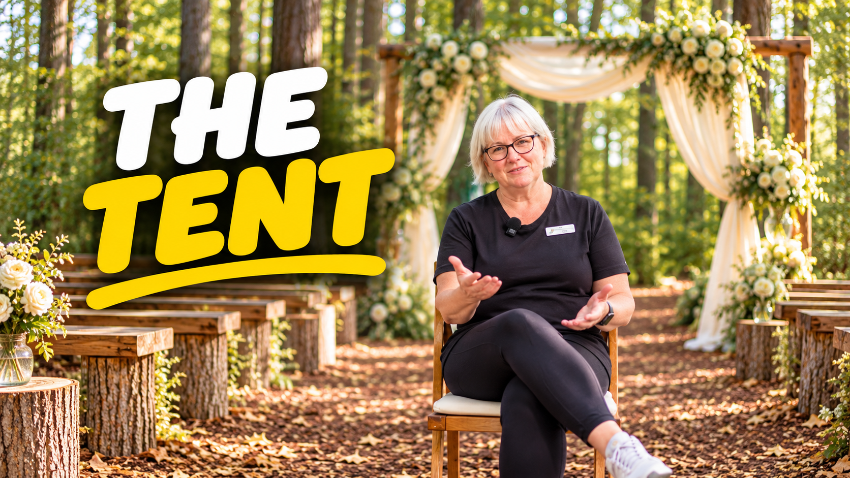 Thumbnail for Northbrook Farm's FAQ video describing the tent and what the reception is like inside it.